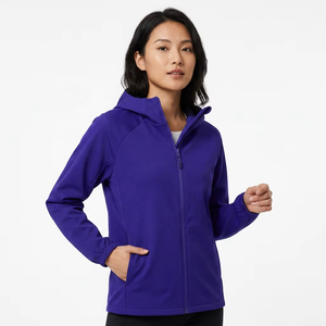 Custom Men's Full <b>Zip</b> <b>Hooded</b> Spring Print Sports Jacket Lightweight Quick Dry Activewear Hoodie OEM ODM Manufacturer - Product Image 6