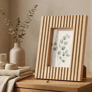 Cadre décoratif élégant en MDF avec incrustation d'os, résine et nacre, design artisanal fait main - Product Image 6