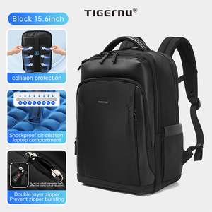 Tigernu Premium Laptop-Rucksack Reise Wasserdicht Herren Business Große Kapazität Diebstahlsicher Tasche Patentierter Schwebereißverschluss 3D-Aufbewahrung - Product Image 1