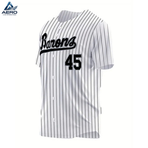 Camiseta de Béisbol, Producto Transpirable en Diferentes Colores, Bordado en Contraste, Uniforme Deportivo para Entrenamiento - Product Image 2