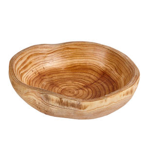 Plateau décoratif en bois fait main par un artisan de qualité supérieure, design rustique, motif horizontal, thème fruits, décoration moderne - Product Image 1