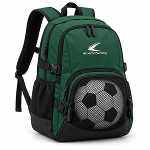 Mochila Deportiva Blackthorn Unisex de Nailon Casual Impermeable de 36-55L con Correa de Hombro Arqueada y Cierre de Cremallera - Product Image 2