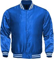 Blouson Bomber d'Hiver Personnalisé en Satin Style Baseball Respirant pour Homme – Couleurs Personnalisables – Vente en Gros Fabricant – Idéal Écoles et Universités