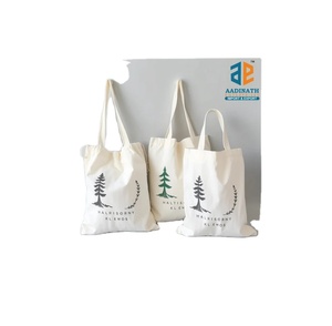 Reusable Fashionable Cotton Canvas Tote Bag for Shopping Work School Travel Branding Promotional Events and Custom Logo - Product Image 3