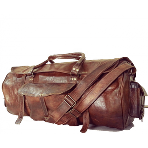 กระเป๋าเดินทางหนังแท้มีกระเป๋าอเนกประสงค์, กระเป๋ายิมใช้ได้ทั้งชายและหญิง - Product Image 2