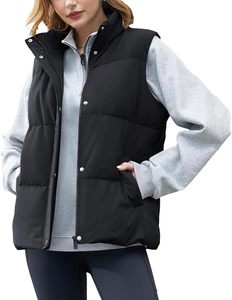 Chaleco de invierno acolchado de poliéster impermeable para hombre, venta al por mayor de fábrica, con capucha extraíble y cremallera, sin mangas - Product Image 3