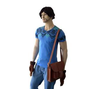 Bolso Tote de Cuero de Búfalo Suave Estilo Retro, Resistente al Agua, con Cierre, Elegante Bolso de Hombro y Mensajero para Oficina - Product Image 6