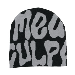 Gorro de Punto de Algodón Personalizado de Pakistán, Opciones Multicolores, Etiqueta Lisa, Gorros para el Invierno - Product Image 3
