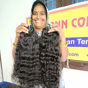 Remy Virgin Vietnamese Temple Human Hair <b>Extensions</b> Wholesale Black Color Silky Curly Bundles Unprocessed <b>Cheap</b> Price - Product Image 1