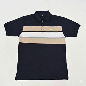 เสื้อโปโลผู้ชาย คอปก แขนสั้น ผ้าฝ้าย ใส่สบาย ระบายอากาศดี แฟชั่นดีไซน์ตัดสี เหมาะสำหรับเล่นกอล์ฟ ขายส่งเสื้อโปโล - Product Image 1