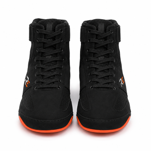Chaussures de boxe professionnelles offrant une semelle antidérapante, un empeigne respirante et un ajustement confortable pour une agilité rapide et des performances optimales. - Product Image 6