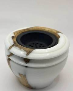 AUREVIA CRAFTS New Design Arabic Incense Burner Set Resin Wood Hand-made Modern Art Antique Eco-Friendly Religious <b>Gift</b> <b>for</b> - Product Image 5