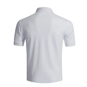Polo brodé personnalisé pour homme en piqué de coton, manches courtes, coupe ajustée, chemises décontractées, vente en gros, faible MOQ, polos professionnels - Product Image 6