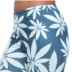 Vêtements de sport de haute qualité en polyester, couleur unie, collants de fitness, pantalons de compression à séchage rapide, leggings de course - Product Image 2