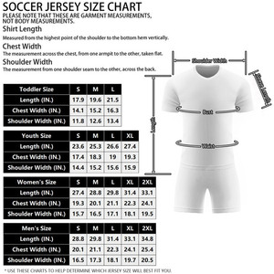 Camiseta de Fútbol Personalizada para Adultos y Niños, Uniforme de Equipo con Nombre, Número y Logotipo del Equipo, Sublimación en Blanco y Negro - Product Image 2