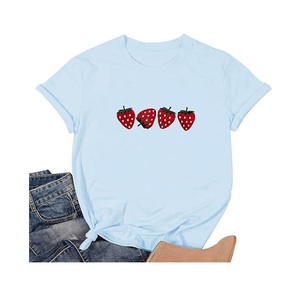 Beaded Embroidery Cotton T Shirt Fashion Woman Daily Wholesale <b>Silver</b> Plated Heart-Shaped Engagement Woman Man Use T-shirt <b>Bead</b> - Product Image 1
