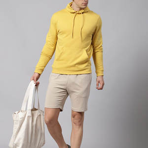 บริการ OEM ราคาถูก เสื้อผ้าแฟชั่นฤดูหนาวสำหรับผู้ชาย ปักลายตามสั่ง ออกแบบสีได้ตามต้องการ คุณภาพสูง เสื้อฮู้ดแขนยาวทรงปกติ - Product Image 5