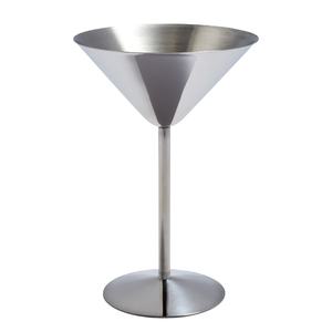 Premium Design Sustainable Stainless Steel Wine <b>Glass</b> <b>Goblet</b> for Martini Cocktail <b>Glasses</b> 240 ml Customized Design for - Product Image 1