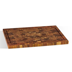 Tabla de Cortar de Madera Rectangular de 1.5 cm de Grosor, Antideslizante, para Cocina, en Paquete Individual - Product Image 1