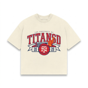 oversize t shirt premium cotton white graphic rodeo hills palm car print custom 100% cotton T-shirt for men loose fit printed - Product Image 5