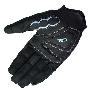 Black full Finger Cycling Gloves Breathable Anti Slip Gel Palm Riding Gloves for <b>Bicycle</b> Outdoor Sports - Product Image 5