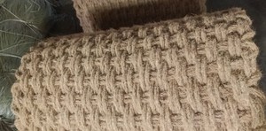 Tapis en fibres de coco naturelles VigiFarm Tina, écologique et biodégradable, pour la maison, le jardin et l'extérieur - Product Image 2