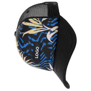 Casquette de baseball trucker 6 panneaux en coton brodé personnalisé pour adulte, style sport et mode, pour l'extérieur, avec personnalisation du logo - Product Image 2