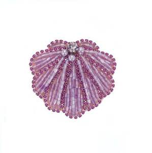 เข็มกลัดปักลายประดับลูกปัดทำมือ สีสันทันสมัย ราคาถูก - Product Image 1