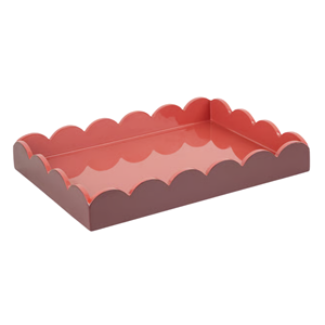 Custom Decorative Glossy Finish Lacquer <b>Tray</b> Warm Color, Must-Have Large Tea Platter for Elegant Dining <b>Table</b> From Vietnam - Product Image 1