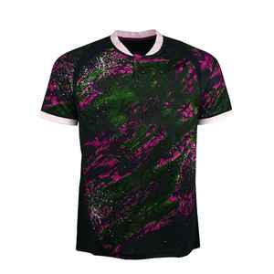 Camiseta de Rugby Unisex Transpirable, Ecológica, de Secado Rápido, 100% Poliéster, Colores Personalizados, Logotipo Personalizado, Diseño de Equipo - Product Image 2
