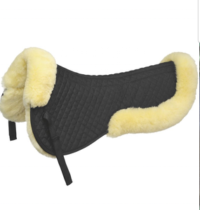 Coussin de selle bleu marine pour hommes, cavalier en tissu suédé de haute qualité - Product Image 2