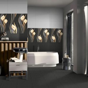 Carrelage mural en céramique blanc brillant 300x600 résistant à l'usure, esthétique minimaliste pour les espaces professionnels, corporatifs et commerciaux - Product Image 3