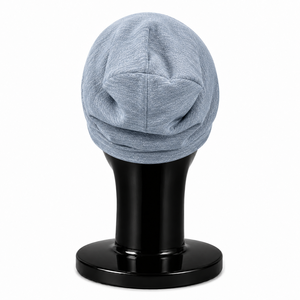 Gorro de algodón unisex transpirable y ligero para verano, estilo holgado, para dormir, quimioterapia, gorro grueso, ideal para viajes. - Product Image 3