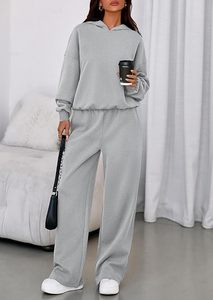 <b>Women's</b> Oversized Hoodie Tracksuit Set Premium <b>Fleece</b> Hoodie <b>Jogger</b> Set For <b>Women</b> <b>Women's</b> Athleisure Hoodie And Sweatpants Set - Product Image 2