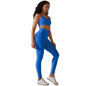 Heavy Fashion Printed Fitness Workout Yoga Set Sports Bra And Legging Set - Product Image 5