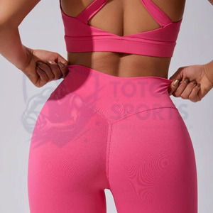 Conjunto de Yoga Ligero y Personalizado para Mujer, de Tela Delgada, Cómoda, Transpirable, de Primera Calidad, Ropa Deportiva de Alto Rendimiento, Superventas - Product Image 4