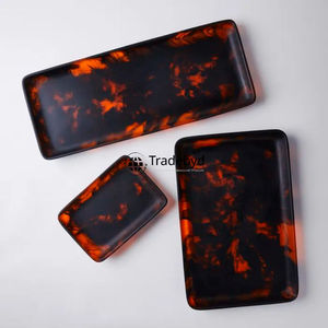 Bandeja Moderna Premium con Diseño de Cuerno, Móvil, Elegante, Hecha a Mano, Decoración para Mesa de Centro de Tradebyd - Product Image 6