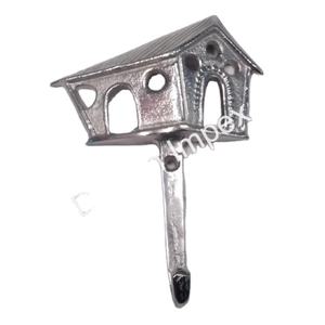 Gancho de Pared Metálico para Llaves, Toallas y Ropa, Multifuncional, Decorativo, Diseño Personalizado, Montaje en Puerta - Product Image 1