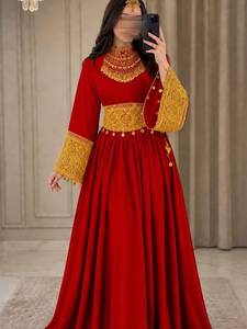 <b>Black</b> Maxi <b>Dress</b> Yellow Lace Bell Sleeve High Waist A-Line Modest Long Sleeve Floor Length Party <b>Dress</b> - Product Image 3