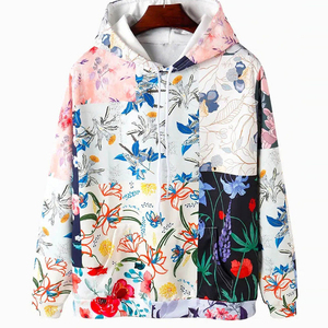 Sweat à capuche personnalisé en polaire technique de haute qualité, imprimé en 3D par sublimation intégrale, broderie hivernale - Product Image 5