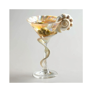 Verre créatif en forme de coquillage, fait main, gobelet en coquillage naturel, vaisselle inspirée de l'océan, pour fête sur la plage, mariage, décoration d'hôtel, ensemble de usage multiple - Product Image 3