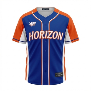 baseball jersey hot weather games custom team breathable lightweight baseball jersey sublimated logos names durable sportswear - Product Image 5
