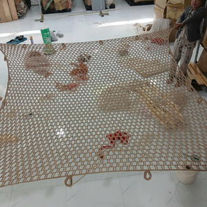 JNC Macrame Boho Sun Sail Handmade in Vietnam Garden Resort Canopy Outdoor Shade Factory Direct - Product Image 4