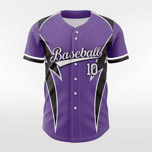 Maillot de baseball pour homme, vêtements de sport, séchage rapide, respirant, uniforme de jeu en plein air, maillot de baseball pour homme - Product Image 1