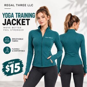 Veste de sport pour femme avec logo imprimé, passe-pouce, coupe ajustée, respirante, doublure polyester-coton, haut d'entraînement de gym pour l'automne - Product Image 1
