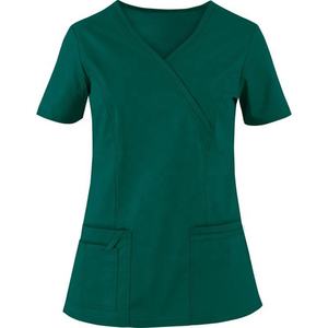 Blouse médicale ajustée de qualité supérieure pour infirmières et personnel hospitalier - Product Image 3