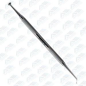 Instrumentos de Restauración Ortodóntica para Rellenos de Amalgama y Plástico, Pulidor Dental Manual de Acero Inoxidable de Doble Punta - Product Image 6