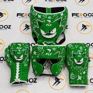Ensemble de protection pour la tête, les mains et le corps pour la boxe junior, pour l'entraînement sportif et l'exercice physique des enfants - Product Image 6