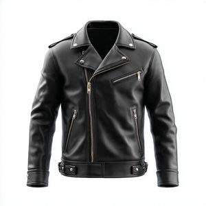 High Quality Premium Cool and Classy Leather <b>Jacket</b> For Casual Use - Product Image 3