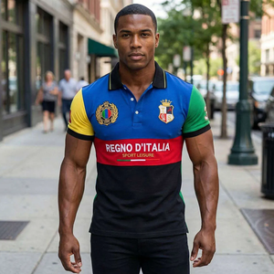 เสื้อผ้าฝ้ายคุณภาพสูง 95% ผสมสแปนเด็กซ์ 5% แบบถัก สำหรับเสื้อเชิ้ตสไตล์วินเทจ ระบายอากาศได้ดี ปักลายตามสั่ง ใส่สบายในฤดูร้อน ทรงเข้ารูปสำหรับผู้ชาย - Product Image 5